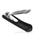 High-end stainless steel nail clippers manicure tools Black nail scissors factory direct sale